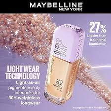 MAYBELLINE SUPER STAY UPTO 30H LUMI-MATTE FOUNDATION  SPF 16 35ML 120