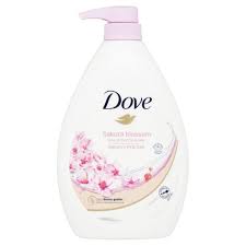 DOVE SAKURA BLOSSOM GO FRESH BODY WASH 1000ML