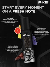 AXE SIGNATURE CORPORATE INDOOR WOODY 72H BODY DEODORANT 122M - Kunchals