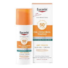 EUCERIN SUN PROTECTION OIL CONTROL TINTED GEL-CREAM SPF 50+ MEDIUM TINT
