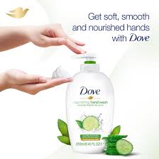 DOVE CUCUMBER AND GREEN TEA NOURISHING HAND WASH 250ML - Kunchals
