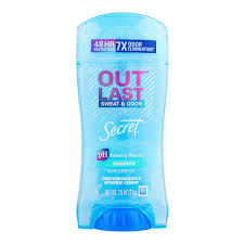 SECRET OUT LAST SWEET & ODOR 48H CLEAR GEL DEODORANT STICK - Kunchals