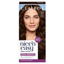 CLAIROL NICEN EASY ZERO AMMONIA MEDIUM BROWN 765 - Kunchals
