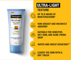 NEUTROGENA ULTRA SHEER DRY-TOUCH SUNBLOCK SPF50+ PA++++ 80G