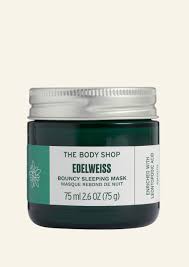 THE BODY SHOP EDELWEISS BOUNCY SLEEPING MASK 75ML