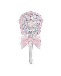FLOWER KNOWS SHELLS JEWEL HAND MIRROR