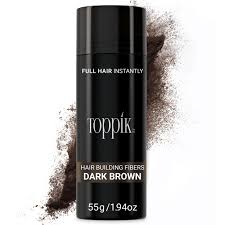 TOPPIK HAIR BUILDING FIBER DARK BROWN 27.5GM