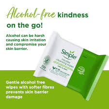 SIMPLE MICELLAR CLEANSING WIPES (25 WIPES) - Kunchals
