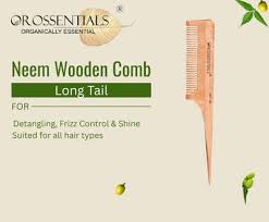 OROSSENTIALS KACCHI NEEM WOOD COMB ORO-006