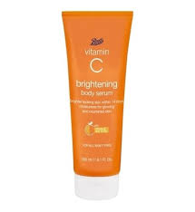 BOOTS VITAMIN C BRIGHTENING BODY SERUM 180ML