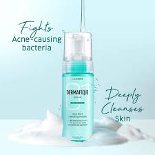 DERMAFIQUE ACNE AVERT CLEANSING MOUSSE 150ML - Kunchals