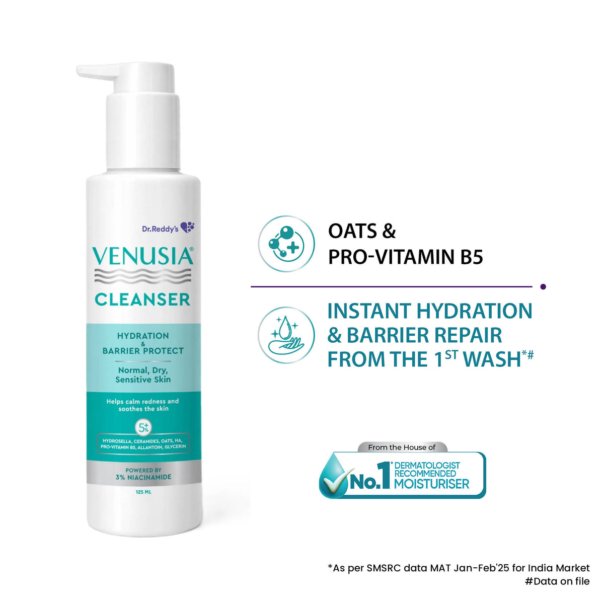 Dr. Reddy's Venusia Cleanser 250ML