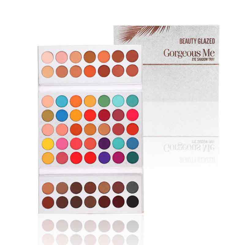 Beauty Glazed Gorgeous Me Eyeshadow Tray Palette (63 Colors).