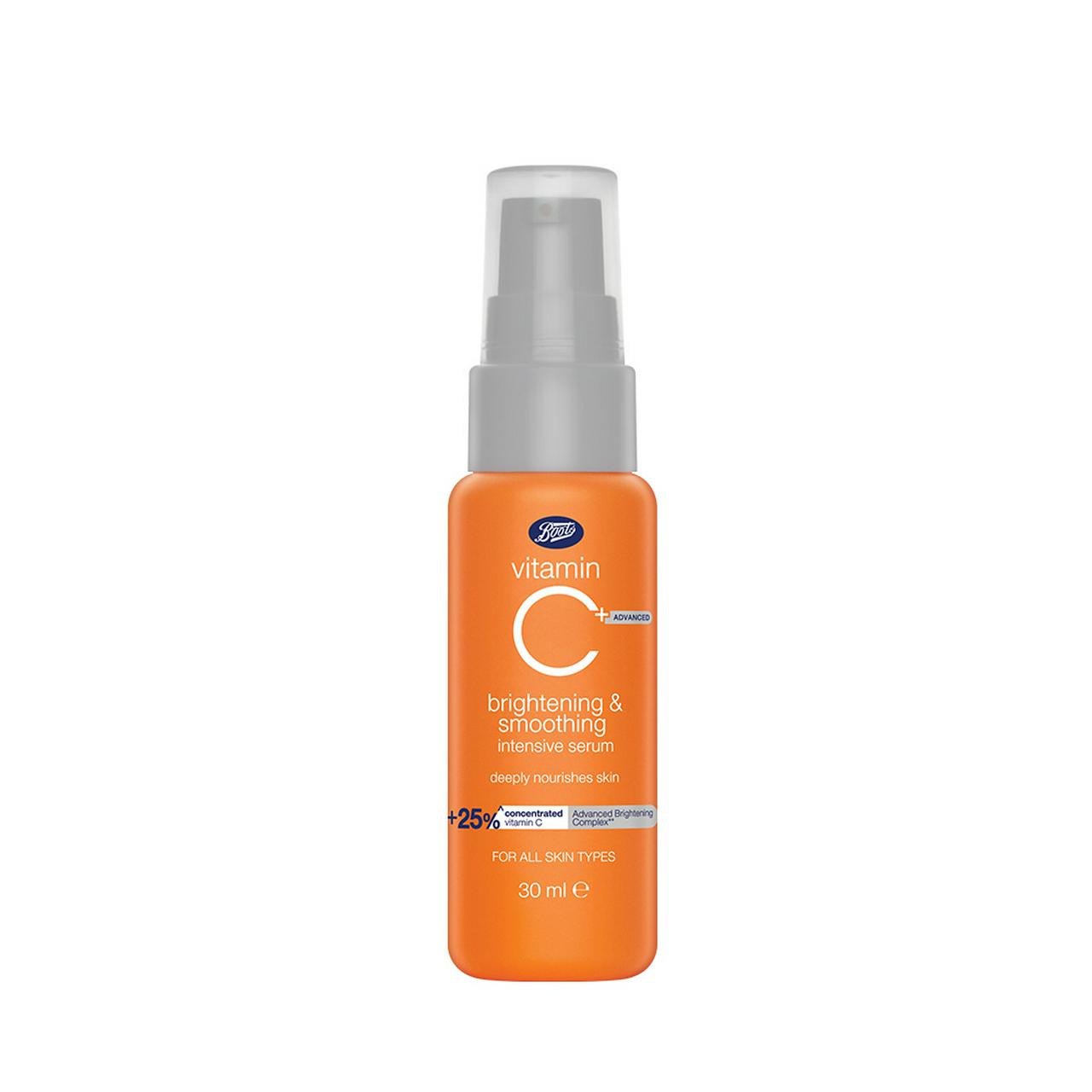 Boots Vitamin C ADVANCED Brightening & Smoothing Intensive Serum 30 ml