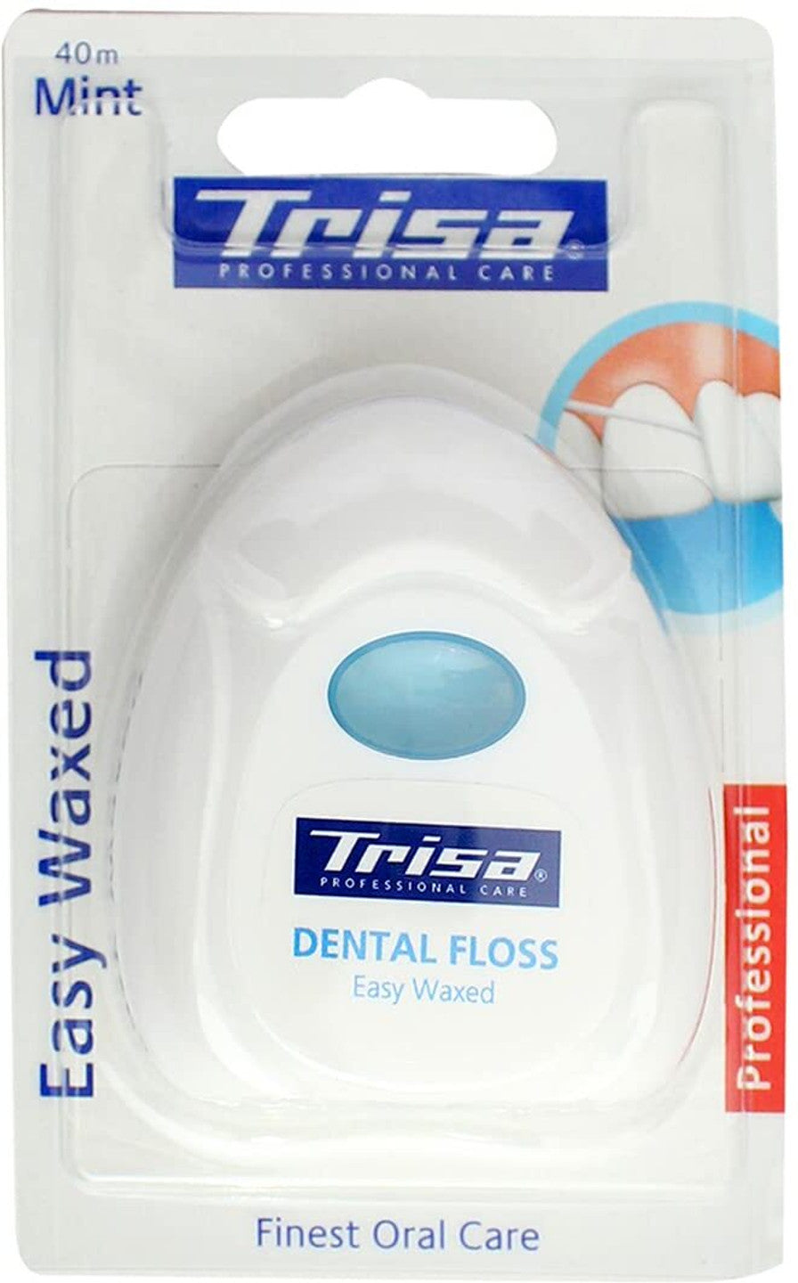 Trisa Dental Floss Easy Waxed Mint 40m