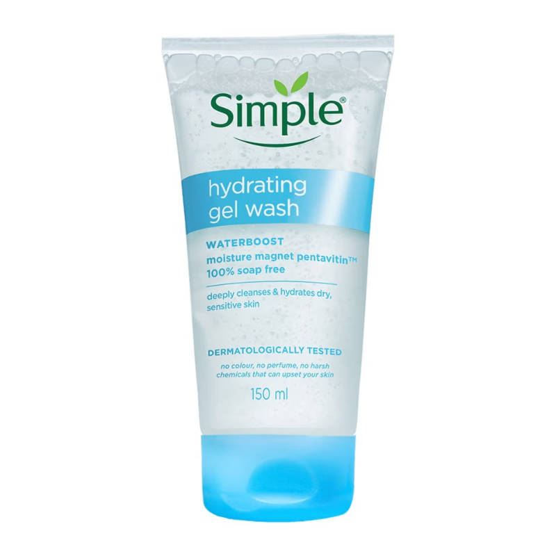 Simple Water Boost Hydrating Gel Wash (150 ml)