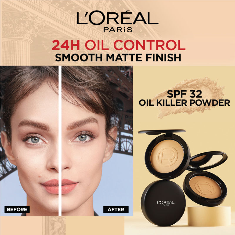 L'Oreal Paris Infallible Oil Killer Powder - Rose Vanilla - 6g