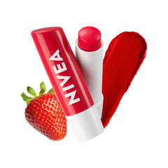 NIVEA 24H MOISTURE STRABERRY SHINE LIP BALM