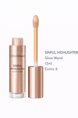 COLORBAR SINFUL HIGHLIGHTER GLOW WAND 12ML EXOTIC 6