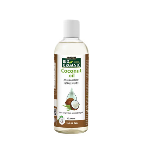 INDUS VALLEY BIO ORGANIC COCONUT OIL 200ML