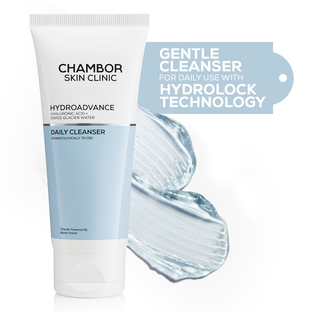Chambor HydroAdvance Hyaluronic Acid + Swiss Glacier Water Daily Cleanser 100ml