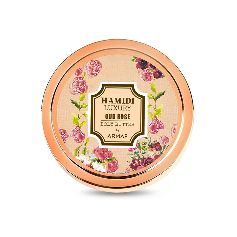 Hamidi Luxury Rose Oud Body Butter – 250ml