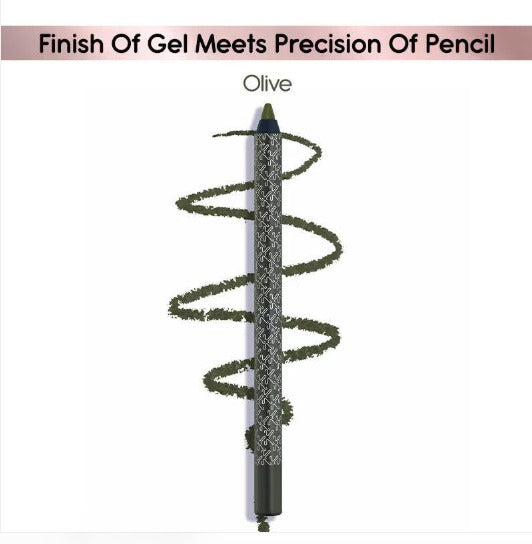 Kay Beauty Ink Artist Gel Kajal – Olive (1.2g)