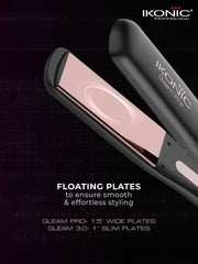 IKONIC PROFESSIONAL HAIR IRON GLEAM 3.0