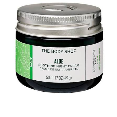 THE BODY SHOP ALOE SOOTHING NIGHT CREAM 50ML