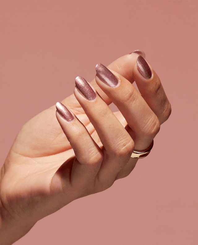 O.P.I Nail Lacquer - Intentions are Rose Gold - 15ml