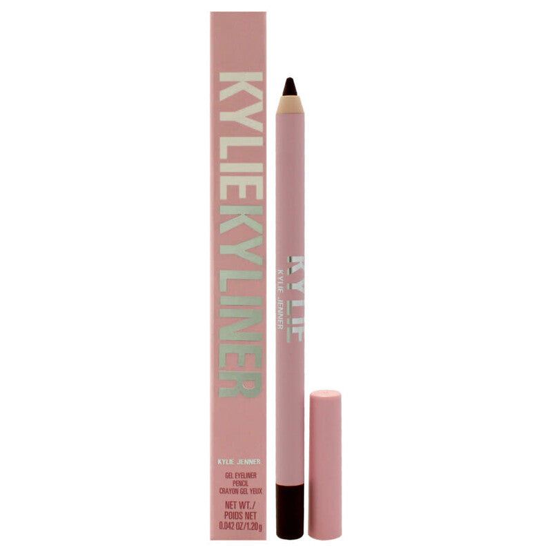 Kylie Kyliner Gel Eyeliner Pencil – 004 Brown Matte Makeup (0.042 oz)