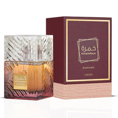 Lattafa  Men's Khamrah Dukhan EDP Spray 3.4 oz Fragrances