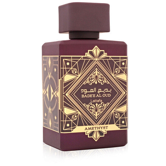 Lattafa  Unisex Bade'e Al Oud Amethyst EDP Spray 3.38 oz Fragrances