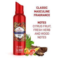 OLD SPICE LIONPRIDE DEODORANT BODY SPRAY 140ML