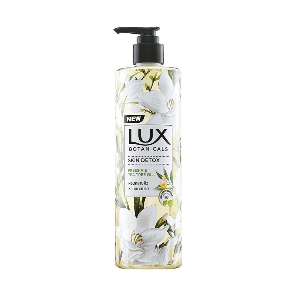 LUX BOTANICALS SKIN DETOX FREESIA TEA TREE OIL BODY WASH 450