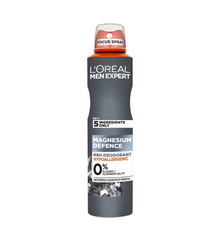 L'Oreal Men Expert Magnesium Defence Hypoallergenic 48H Deodorant Spray (250ml)