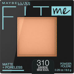 MAYBELLINE FIT ME MATTE+ PORELESS POWDER 8.5G 310 SUN BEIGE