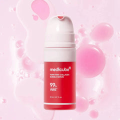MEDICUBE PDRN PINK COLLAGEN BUBBLE SERUM 95 ML