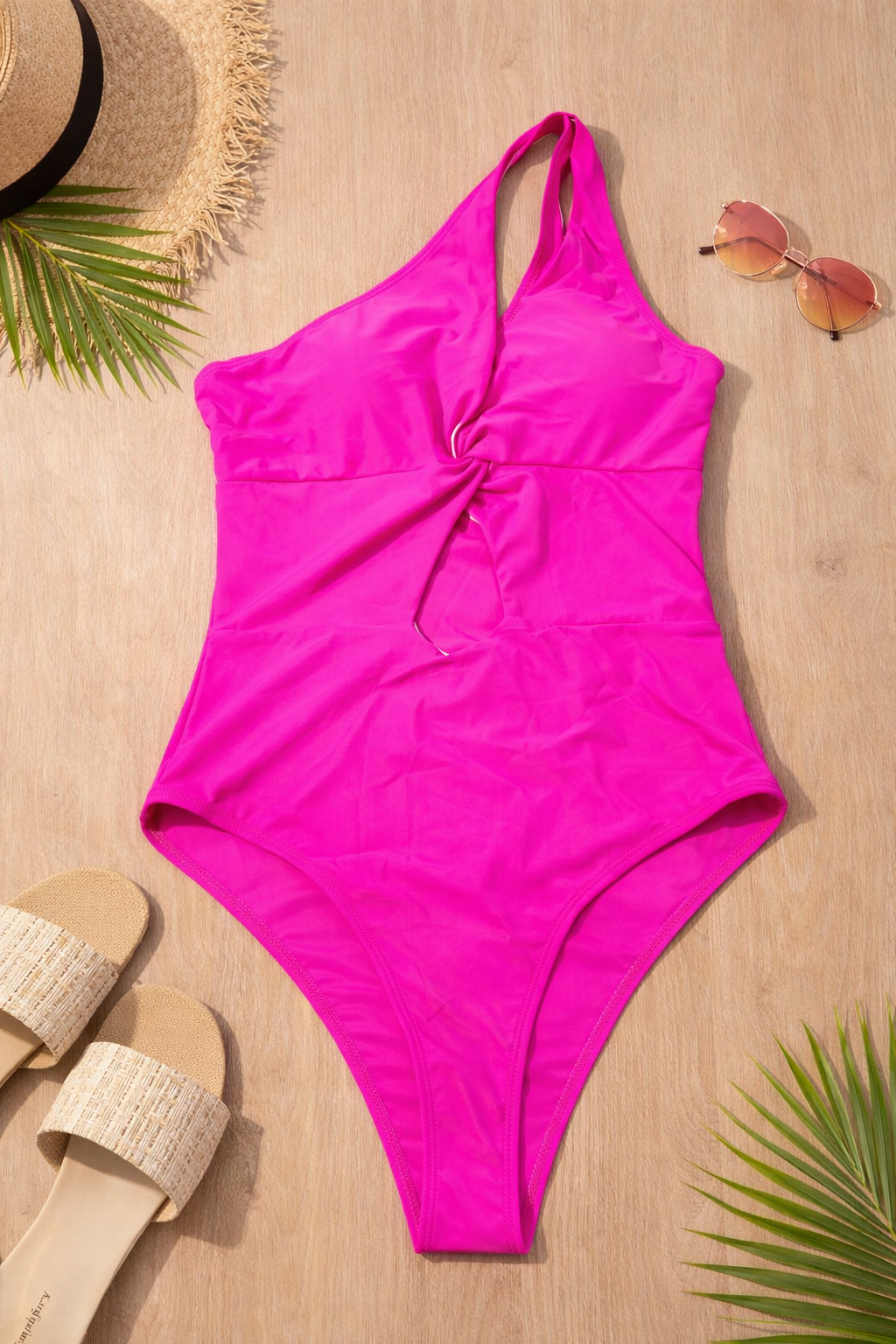 Riviera One-Shoulder Swimsuit