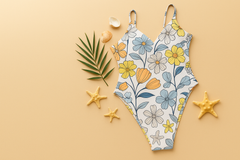 Spring Meadow Floral One-Piece
