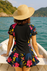 Ocean Breeze Tropical Swim Outfit