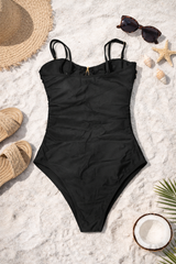 Midnight Starfish Cut-Out One-Piece