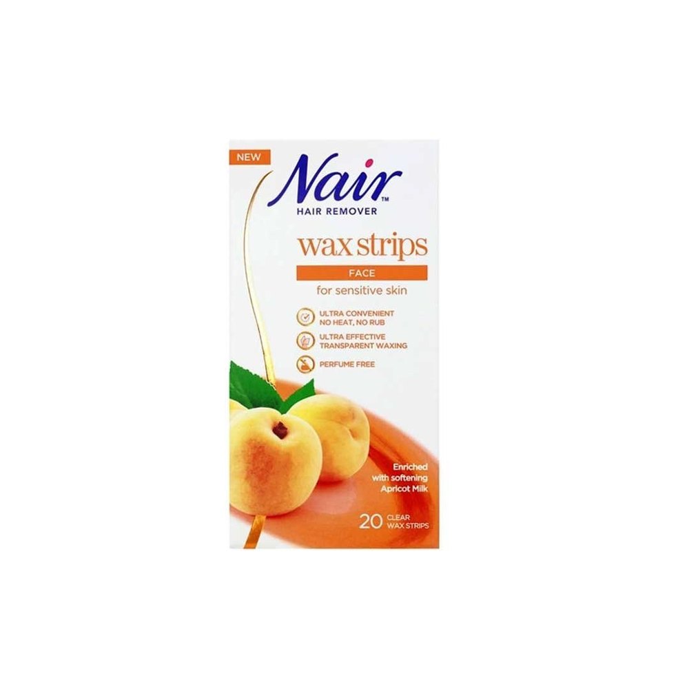 Nair Hair Remover Apricot Face Wax 20 Strips