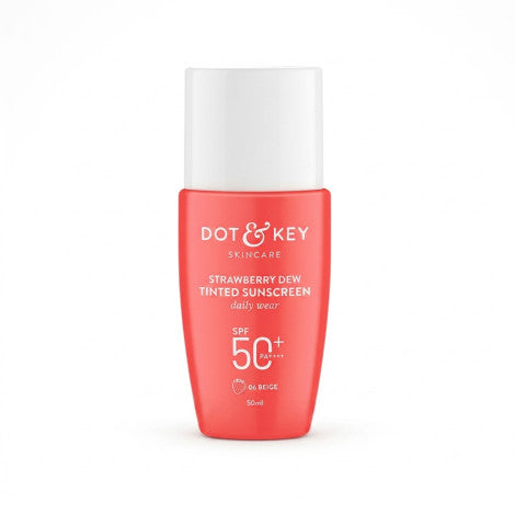 Dot & Key Strawberry Dew Tinted Sunscreen SPF 50+ PA++++ (05 Beige)