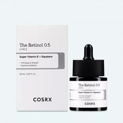 Cosrx - The Retinol 0.5 Oil Super Vitamin E + Squalane 20ml