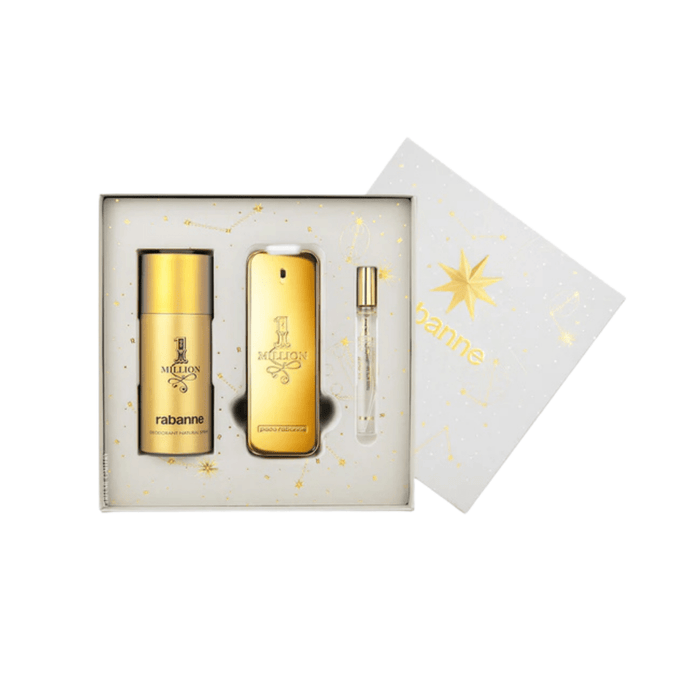 Rabanne 1 Million 3-Piece Fragrance Gift Set for Men