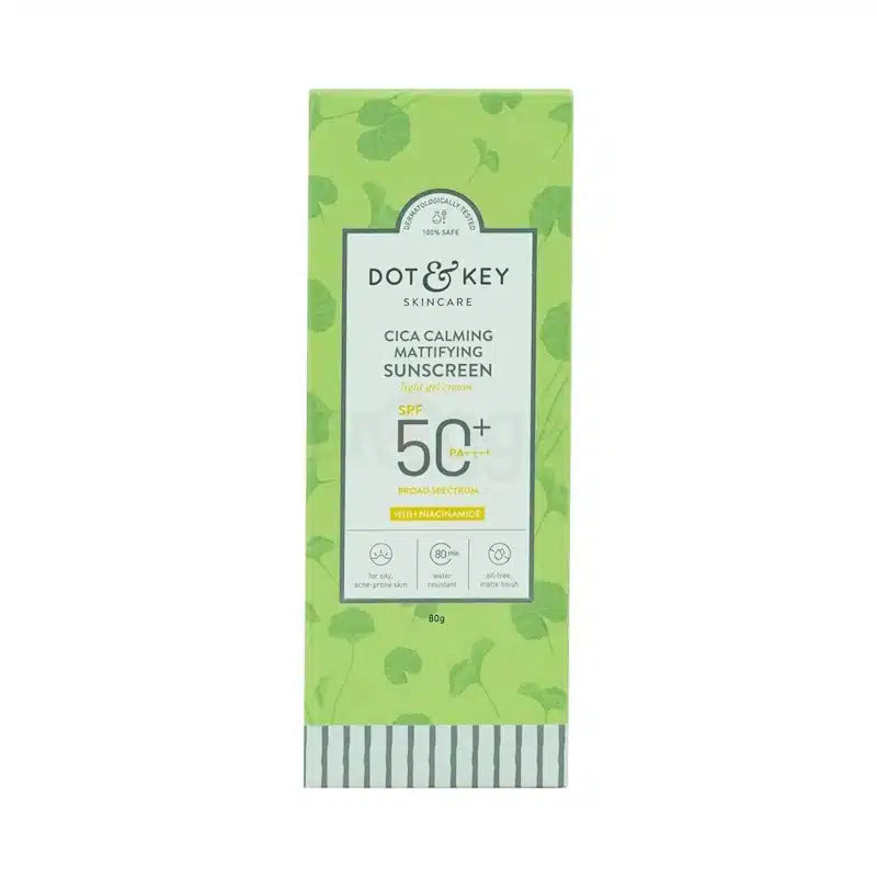 Dot & Key Cica Calming Mattifying Sunscreen SPF 50+ PA++++ (80g)