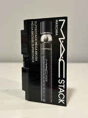 MAC Stack Mascara Superstack Mega Brush Black Mascara .1 oz./ 3 ml NEW Mini Size