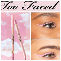 Too Faced Killer Pink Liner 36 Hour non Flaking Waterproof eyeliner 0.04oz NIB