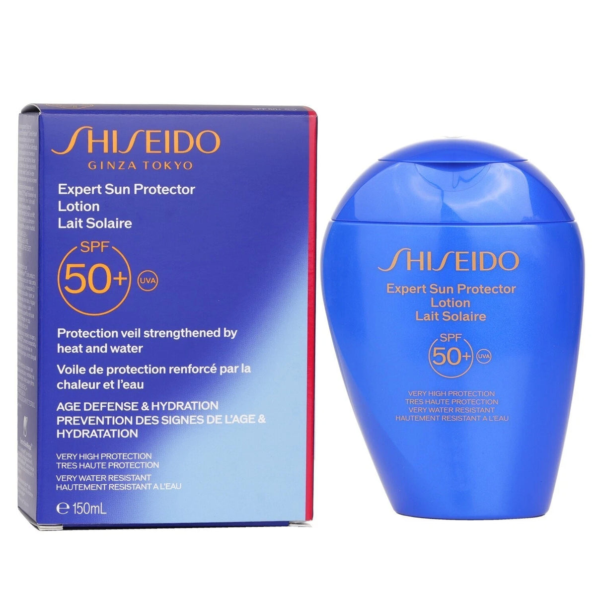 Shiseido Expert Sun Protector Lotion SPF 50+ in a 150 ml size